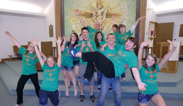 Uptight Youth In Church T-Shirt Photo