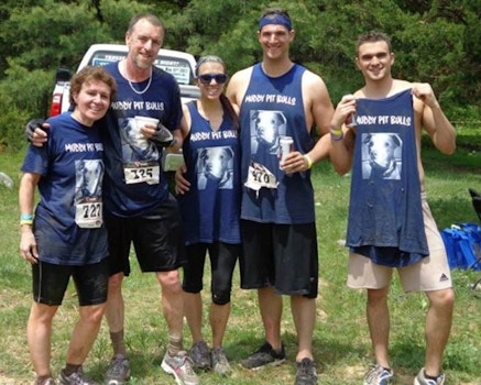 The Muddy Pitbulls After The Tuff Scrambler T-Shirt Photo