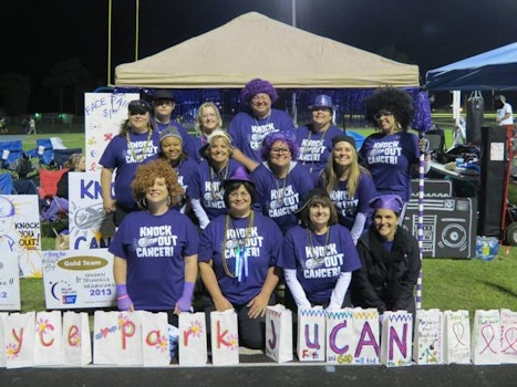 Relayers Are Gonna Knock Out Cancer! T-Shirt Photo