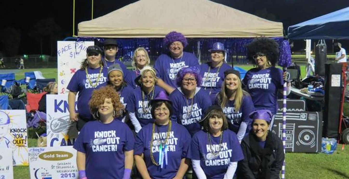 Relayers Are Gonna Knock Out Cancer! T-Shirt Photo