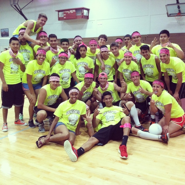 Seniors Vs. Juniors Volleyball Game! T-Shirt Photo