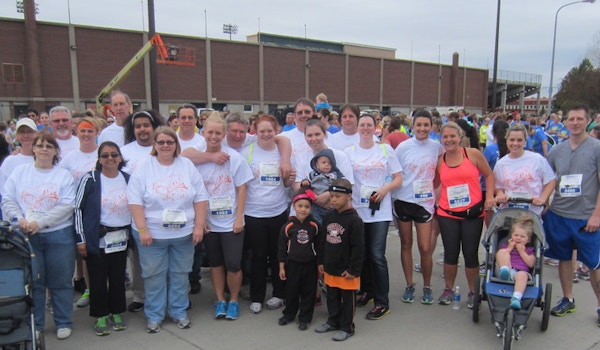 Picture of Walk For A Cure Custom T-Shirt Design Walk For A Cure T-Shirt Photo