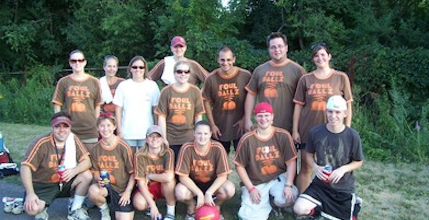 Foul Ballz Kickball Team, Minneapolis Mn T-Shirt Photo