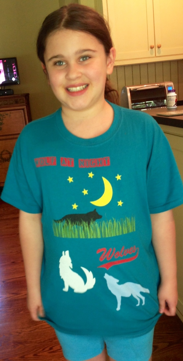 Cali's Wolf Tee T-Shirt Photo