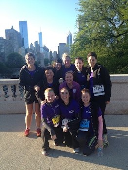 Eved Runs The Chase Corporate Challenge In Chicago T-Shirt Photo
