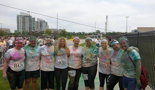 Color Run 2013 After T-Shirt Photo