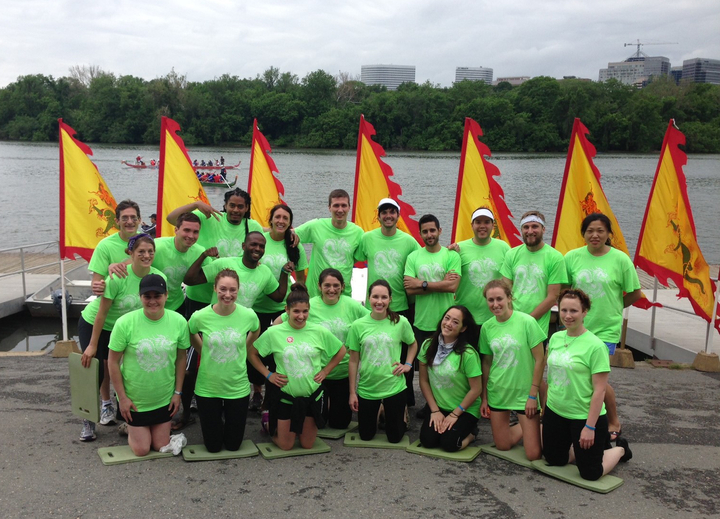Dragon Boat Crew Clean Water Warriors T-Shirt Photo
