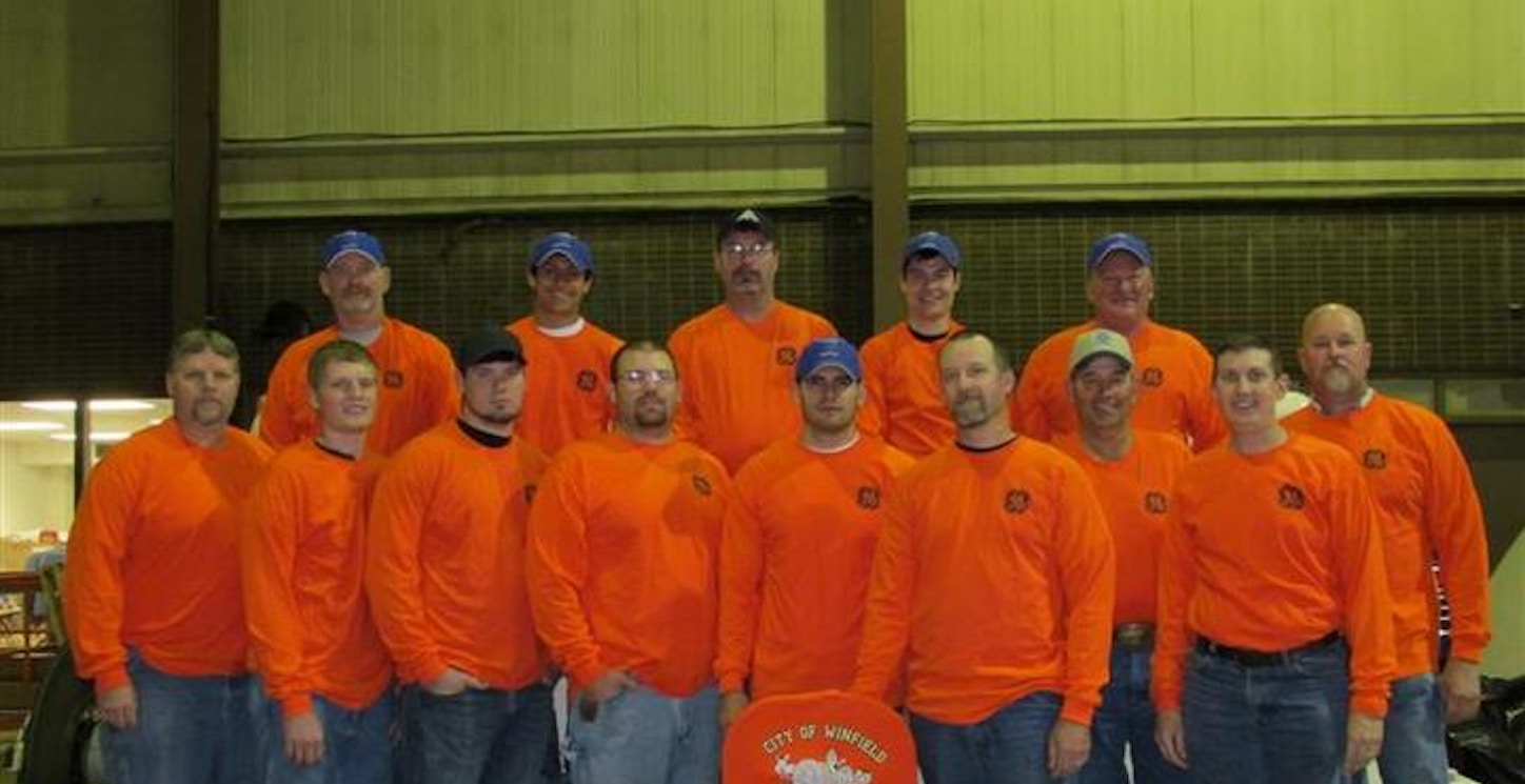Picture of City Of Winfield "Cow" Turbine Team Custom T-Shirt Design City Of Winfield "Cow" Turbine Team T-Shirt Photo