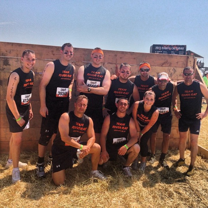 Team River Rat At Tough Mudder! T-Shirt Photo