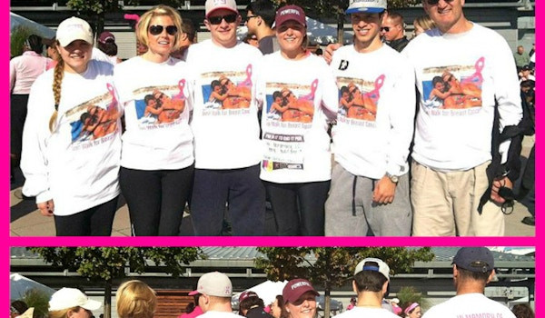 Picture of In Memory Of My Mother..Avon Walk For Breast Cancer: 2012 New York Custom T-Shirt Design In Memory Of My Mother..Avon Walk For Breast Cancer: 2012 New York T-Shirt Photo