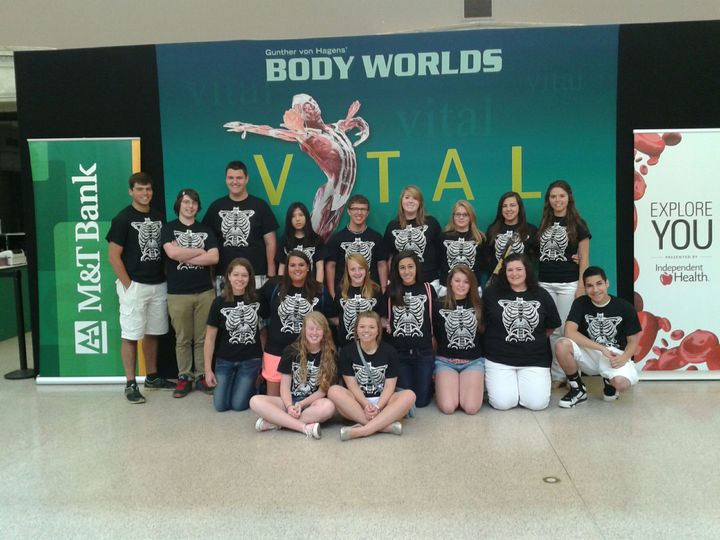 A & P At Body Worlds! T-Shirt Photo