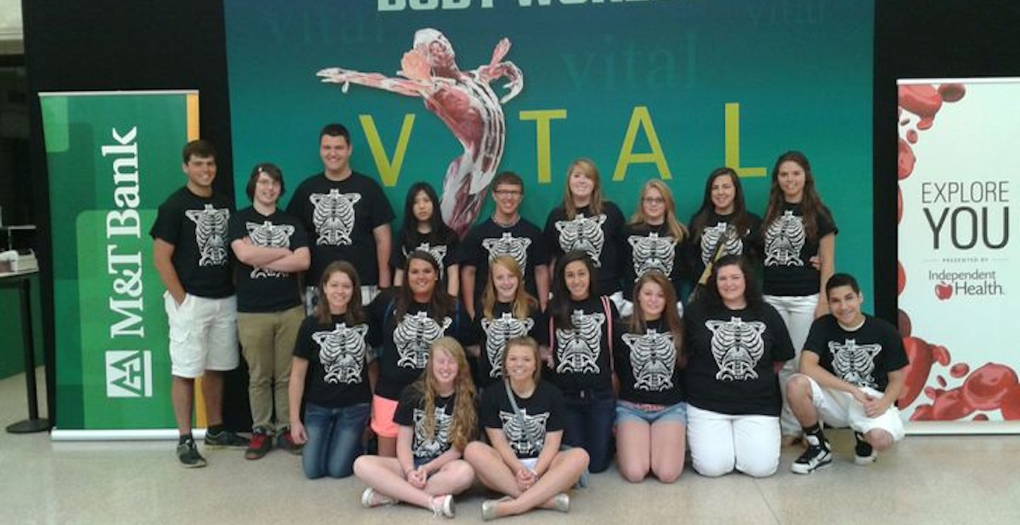 A & P At Body Worlds! T-Shirt Photo