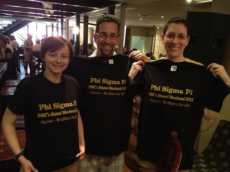 Phi Sigma Pi Dvac T-Shirt Photo