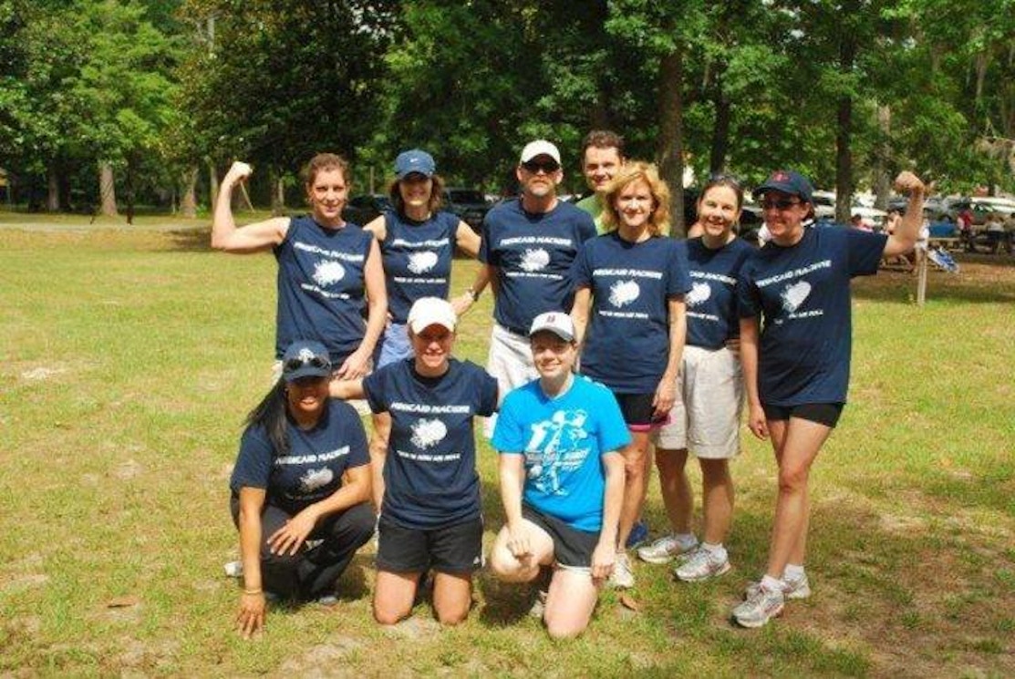 Ahca Medicaid Kickball Team T-Shirt Photo