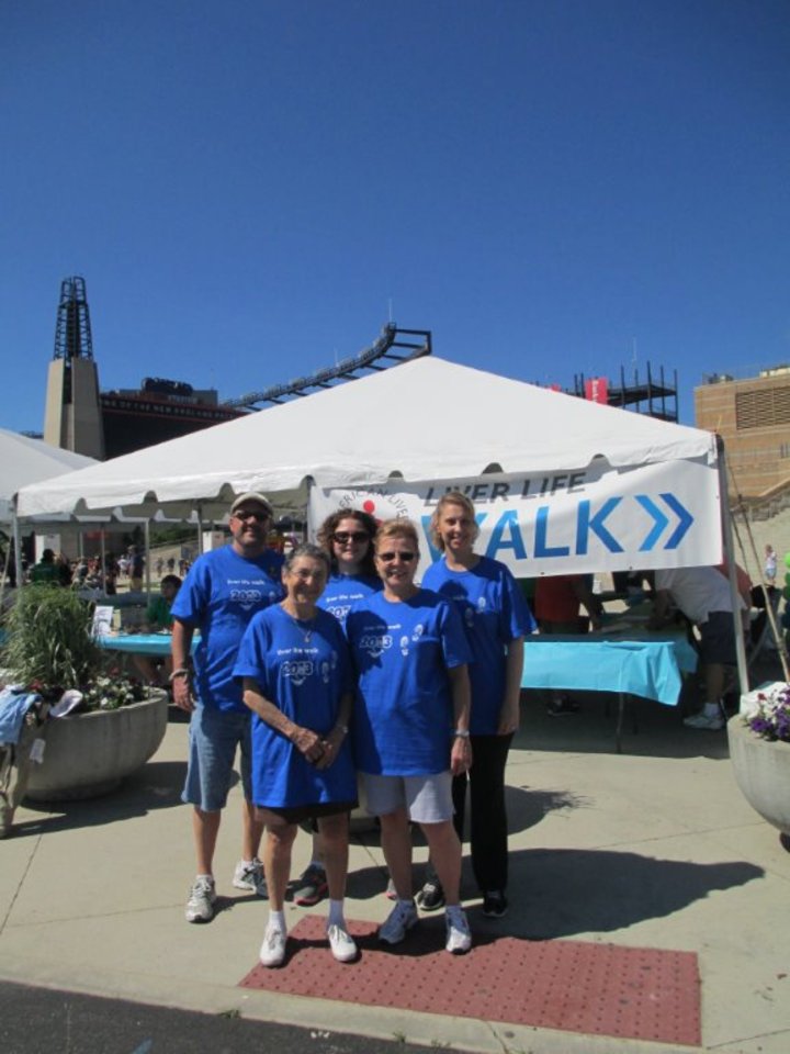 Liver Life Walk 2013 T-Shirt Photo