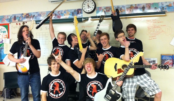 Guitar Club Rocks! T-Shirt Photo