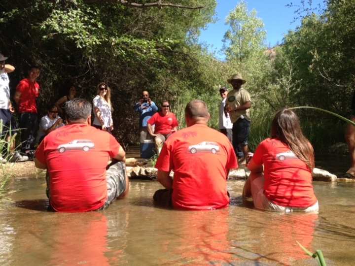 Relaxing After Off Roading T-Shirt Photo