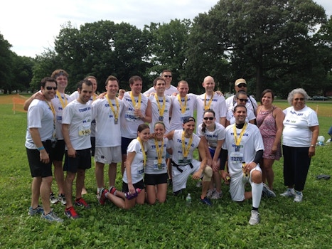 Team Ari Runs 13.1 Miles For Active Minds And Ari Johnson T-Shirt Photo