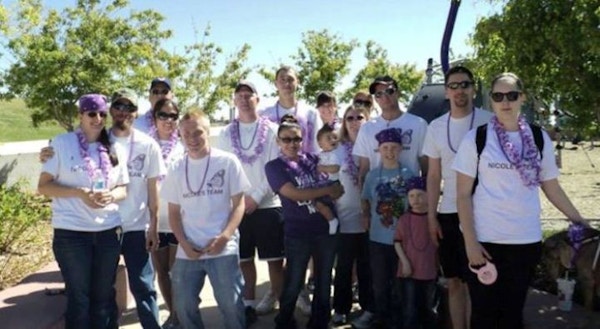 Nicole's Team   Denver Walk To End Lupus Now 2013 T-Shirt Photo