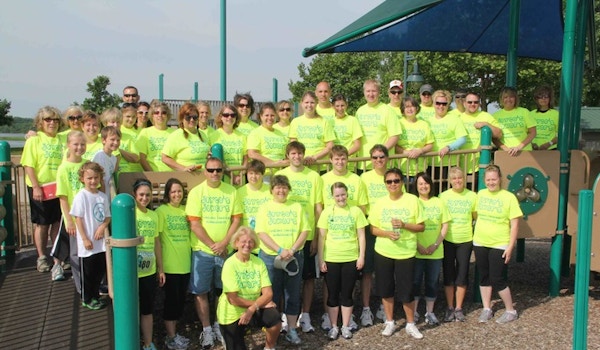 Joyce's Jokers Team At Ovarian Cancer Run/Walk T-Shirt Photo