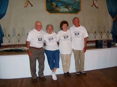 Lamb Reunion And Twin 80th Birthday T-Shirt Photo