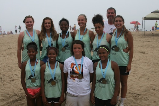 2013 U15 Girls National Sand Soccer Champions T-Shirt Photo