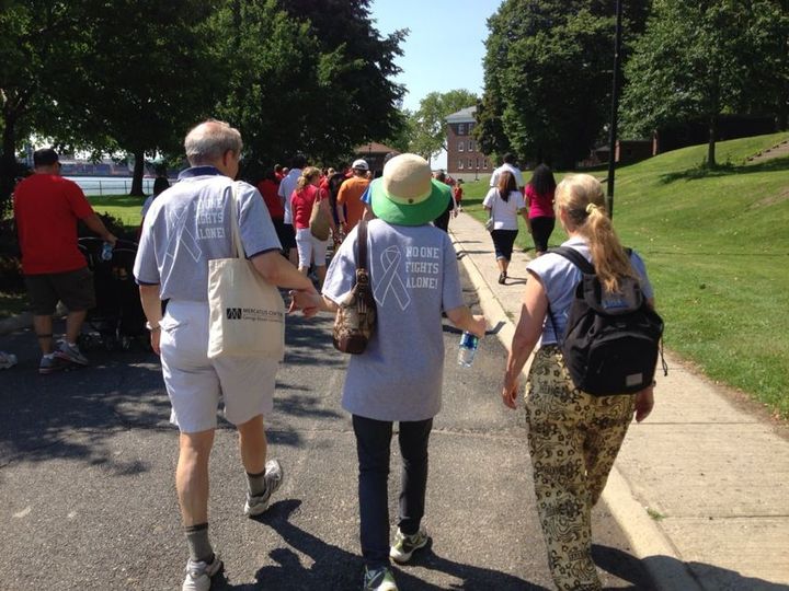 No One Fights Alone! T-Shirt Photo