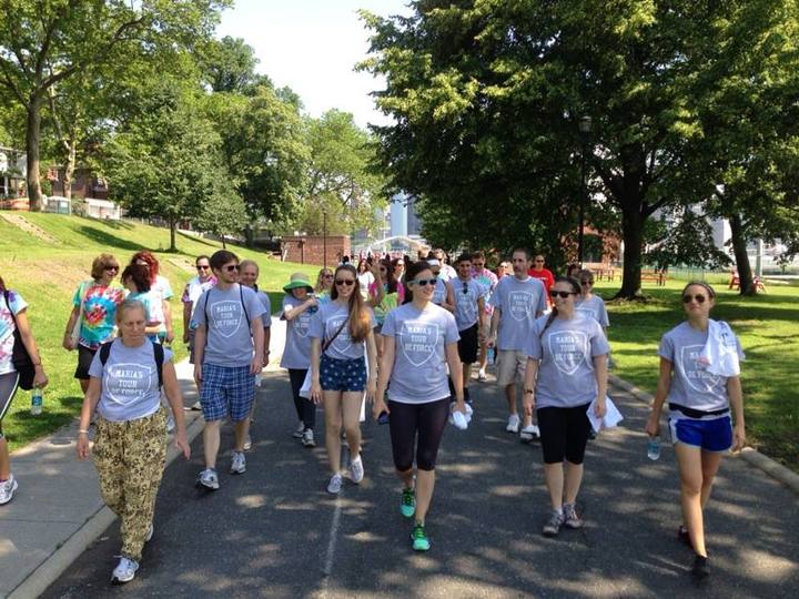 Team In Action T-Shirt Photo