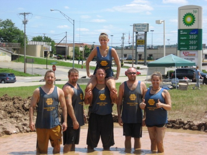 Mud Volleyball T-Shirt Photo