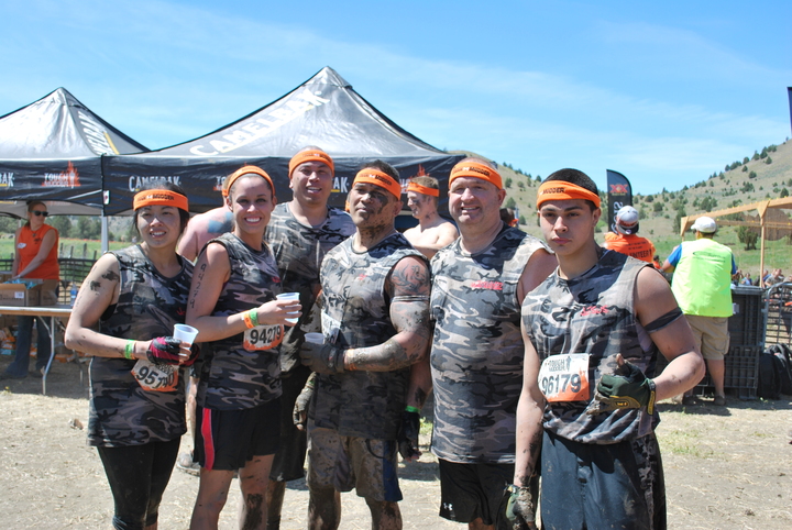 Tough Mudder Oregon 2013   T's Without Sleeves! T-Shirt Photo