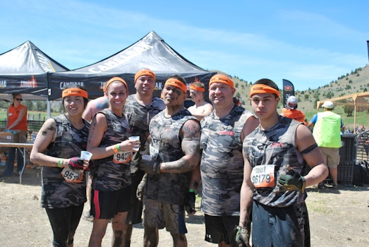 Tough Mudder Oregon 2013   T's Without Sleeves! T-Shirt Photo