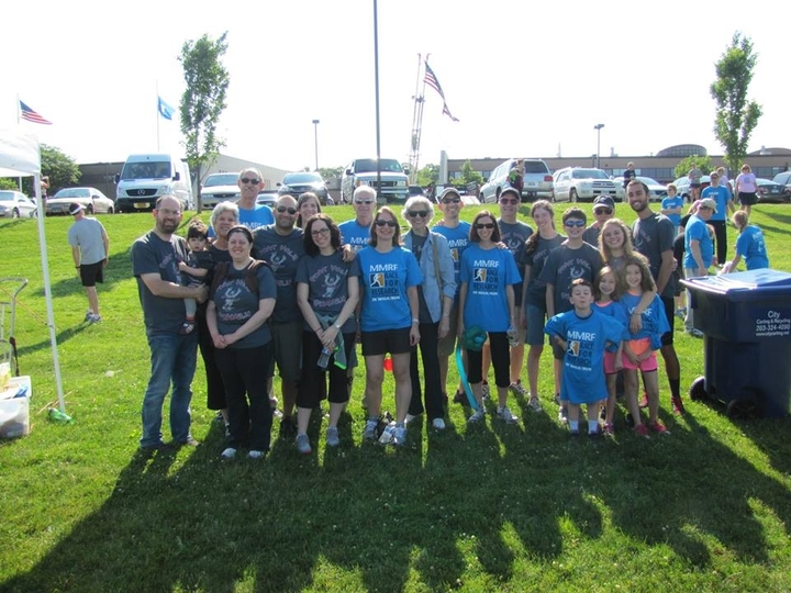 Phat Hal's Phamily At The 2013 Mmrf Race For The Cure T-Shirt Photo