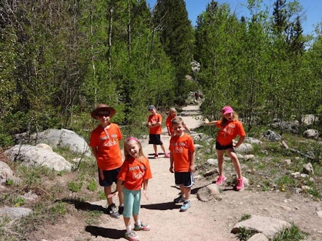 "Find Them In The Pines" Orange T-Shirt Photo