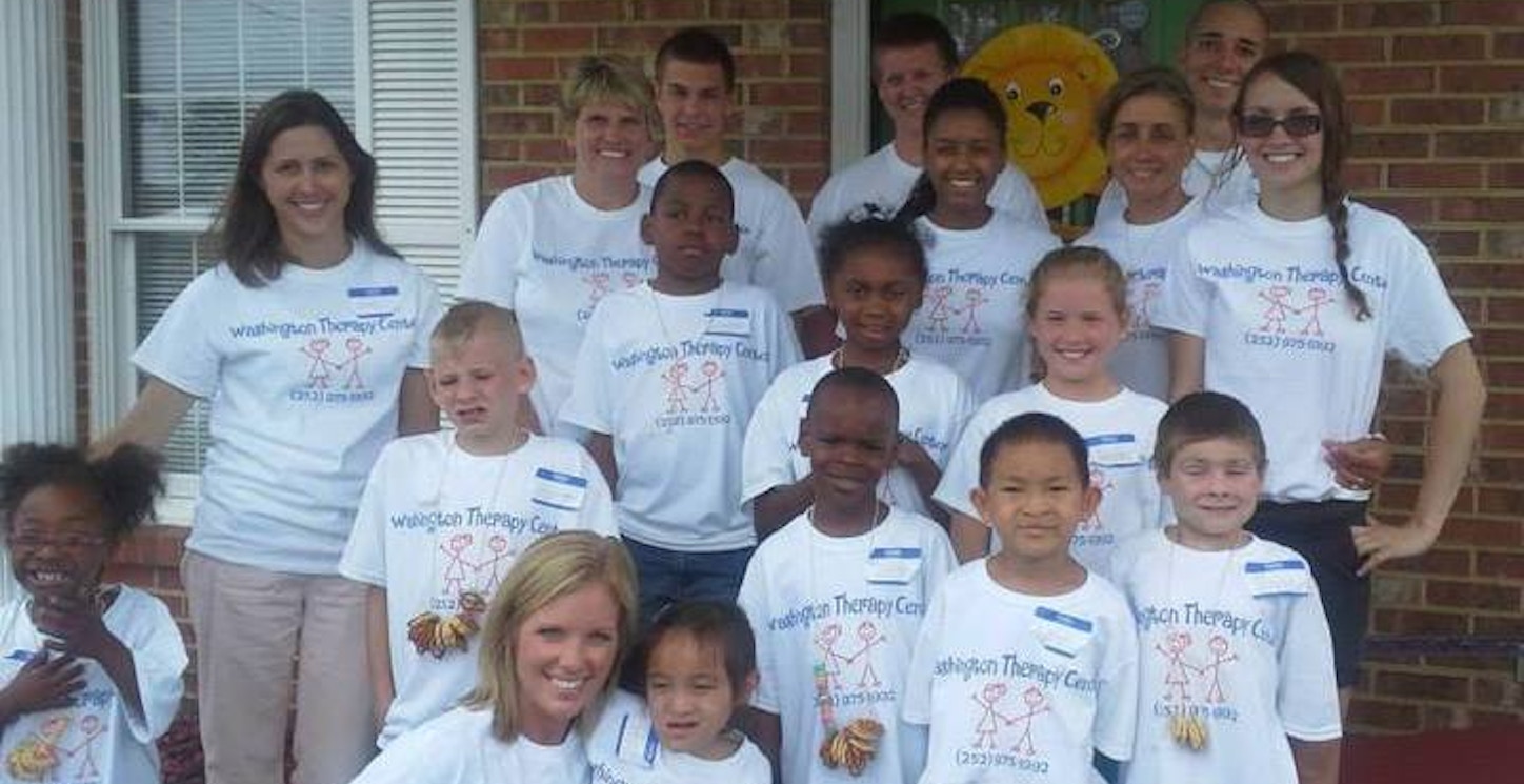 Picture of Washington Therapy Center Summer Camp Custom T-Shirt Design Washington Therapy Center Summer Camp T-Shirt Photo