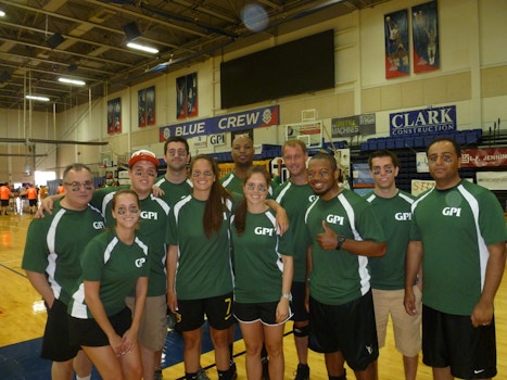 Team Gpi Participating In The 2013 Jdrf Games T-Shirt Photo