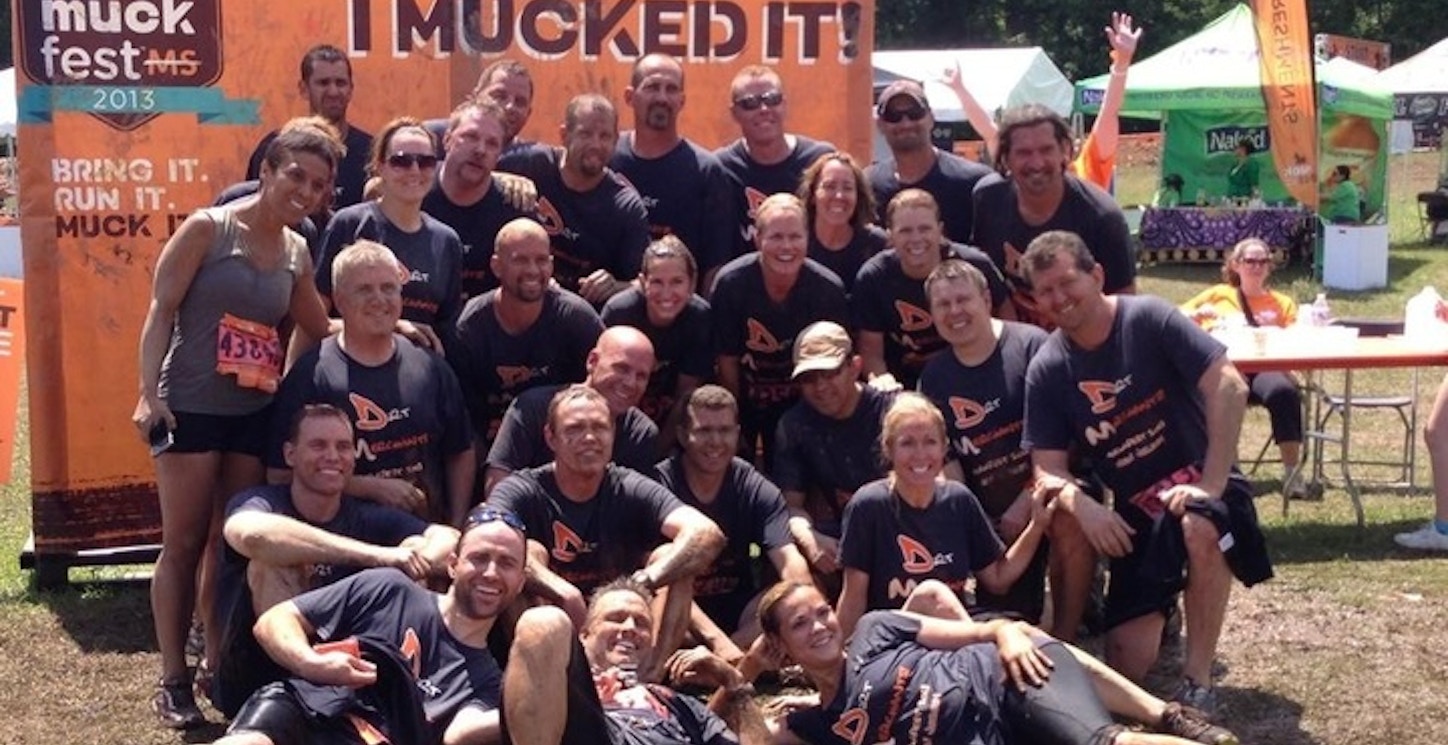 2013 Muckfest Nj Champions! T-Shirt Photo
