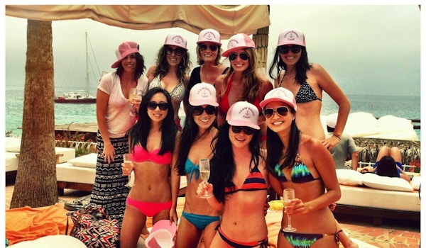 Pink Team Bride Cabo Bachelorette Crew! T-Shirt Photo