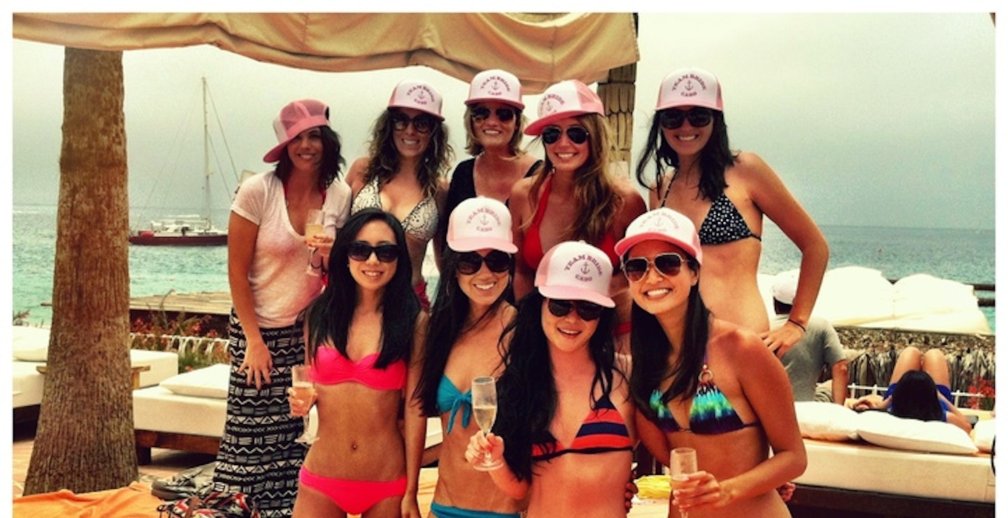 Pink Team Bride Cabo Bachelorette Crew! T-Shirt Photo