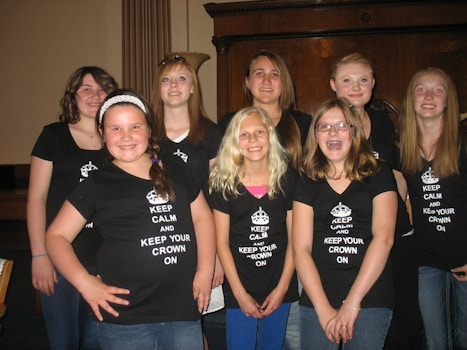 Job's Daughters Of Butte Montana T-Shirt Photo