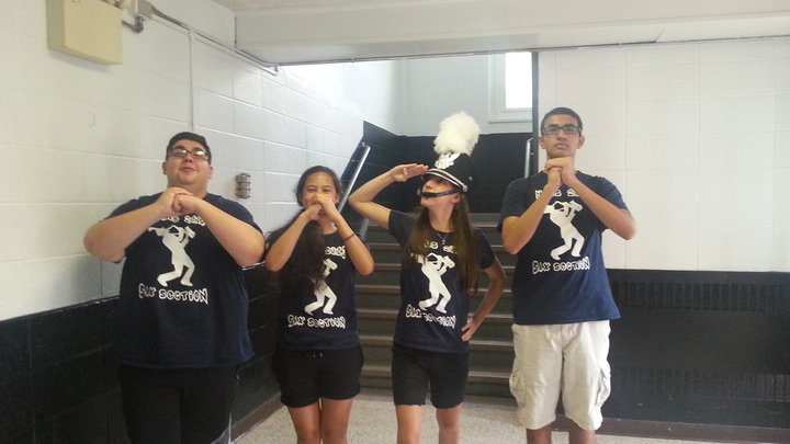Nahs Saxophone Section! T-Shirt Photo