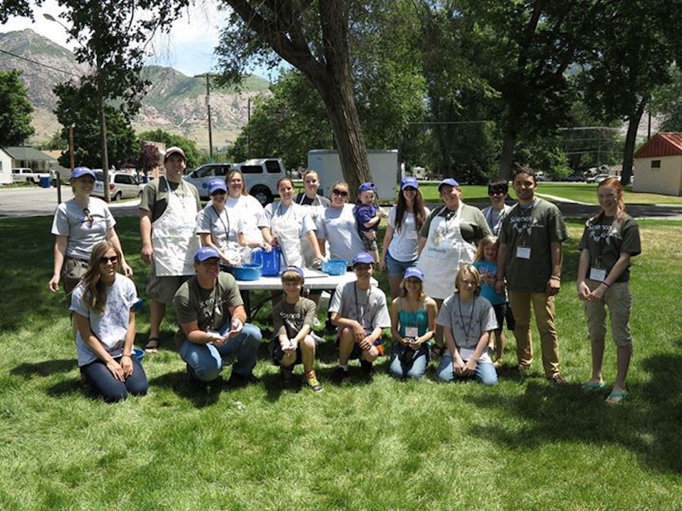 Volunteers For Weber State's Science In The Parks Program T-Shirt Photo