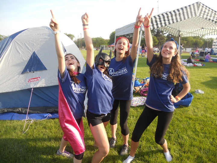 The Avengers Assemble Against Cancer T-Shirt Photo