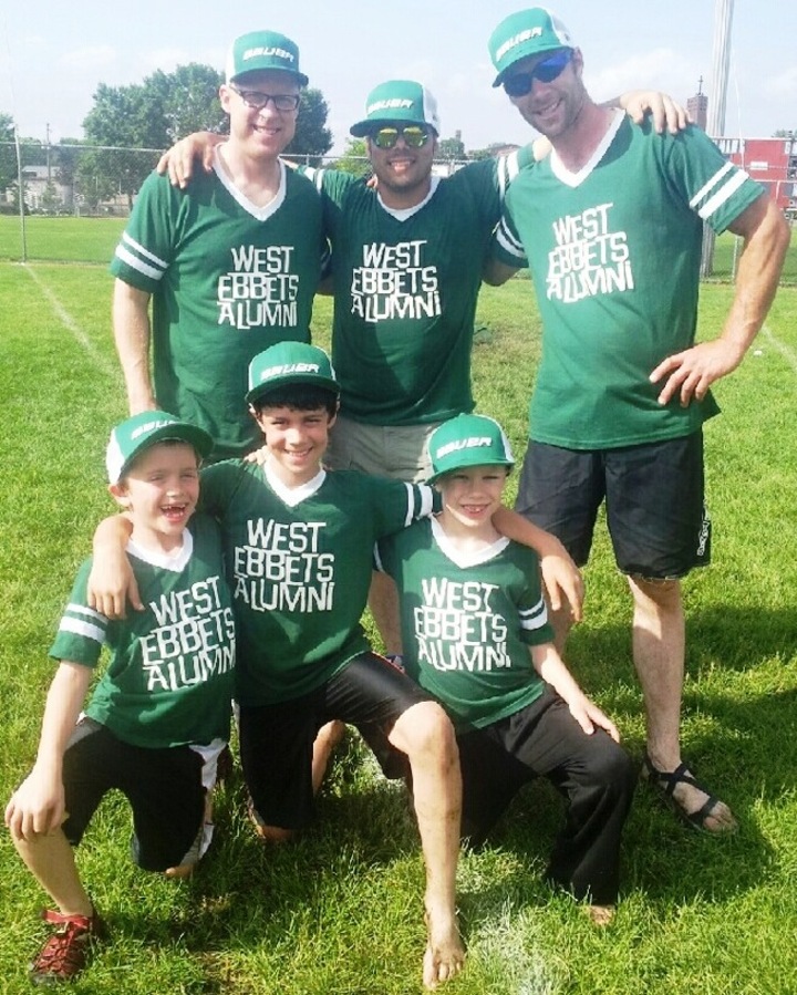 Wifflin' For Wishes 2013   West Ebbets Alumni T-Shirt Photo