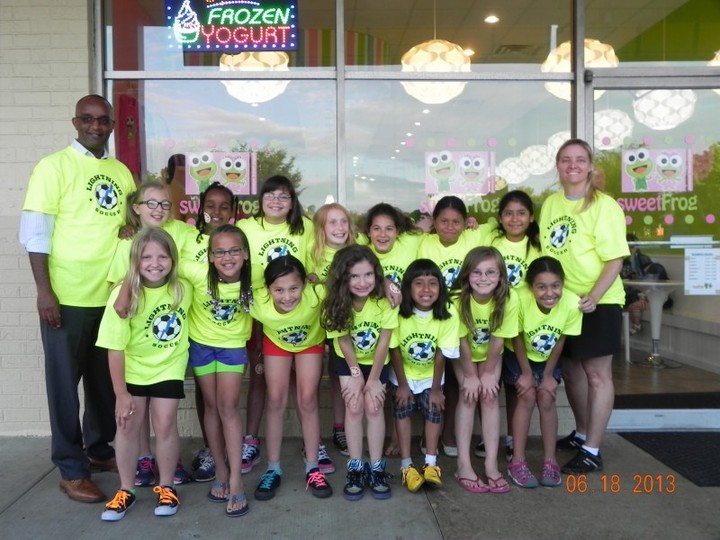 Lightning Soccer Team T-Shirt Photo