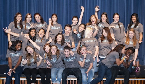 Bensalem High School Yearbook Staff 2013   Approaching Our Future!  T-Shirt Photo