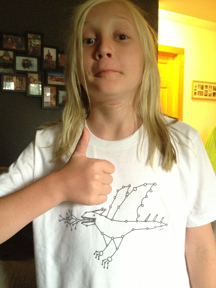 Leif Approves Of Custom Ink! T-Shirt Photo