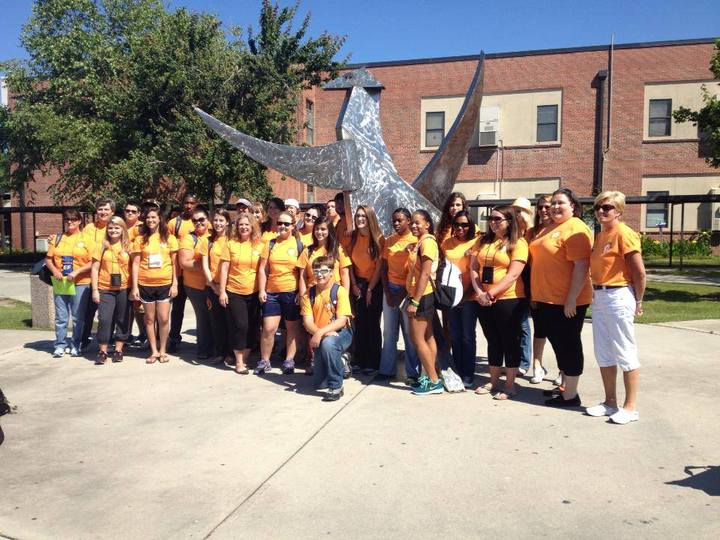 Saying "Bon Voyage"  T-Shirt Photo
