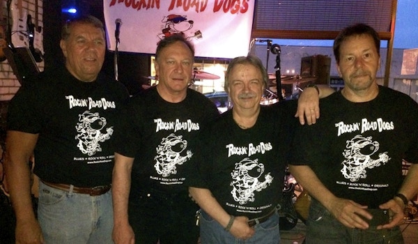 Picture of These Ol' "Dogs" Still Know How To Rock! Custom T-Shirt Design These Ol' "Dogs" Still Know How To Rock! T-Shirt Photo