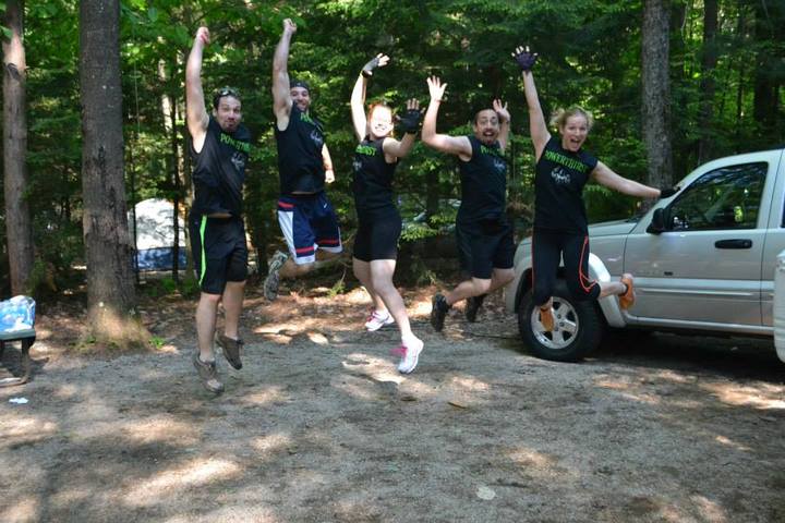 Tough Mudder Boston 2013   Team Powerthirst T-Shirt Photo