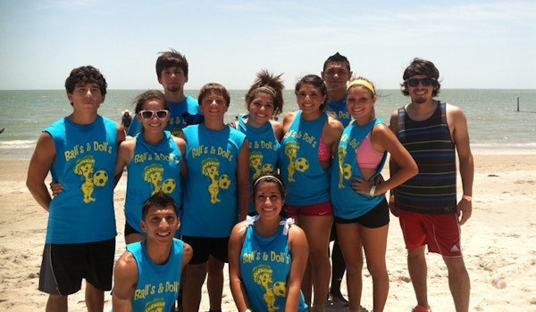 Picture of Beach Tournament Ball's & Doll's Custom T-Shirt Design Beach Tournament Ball's & Doll's T-Shirt Photo